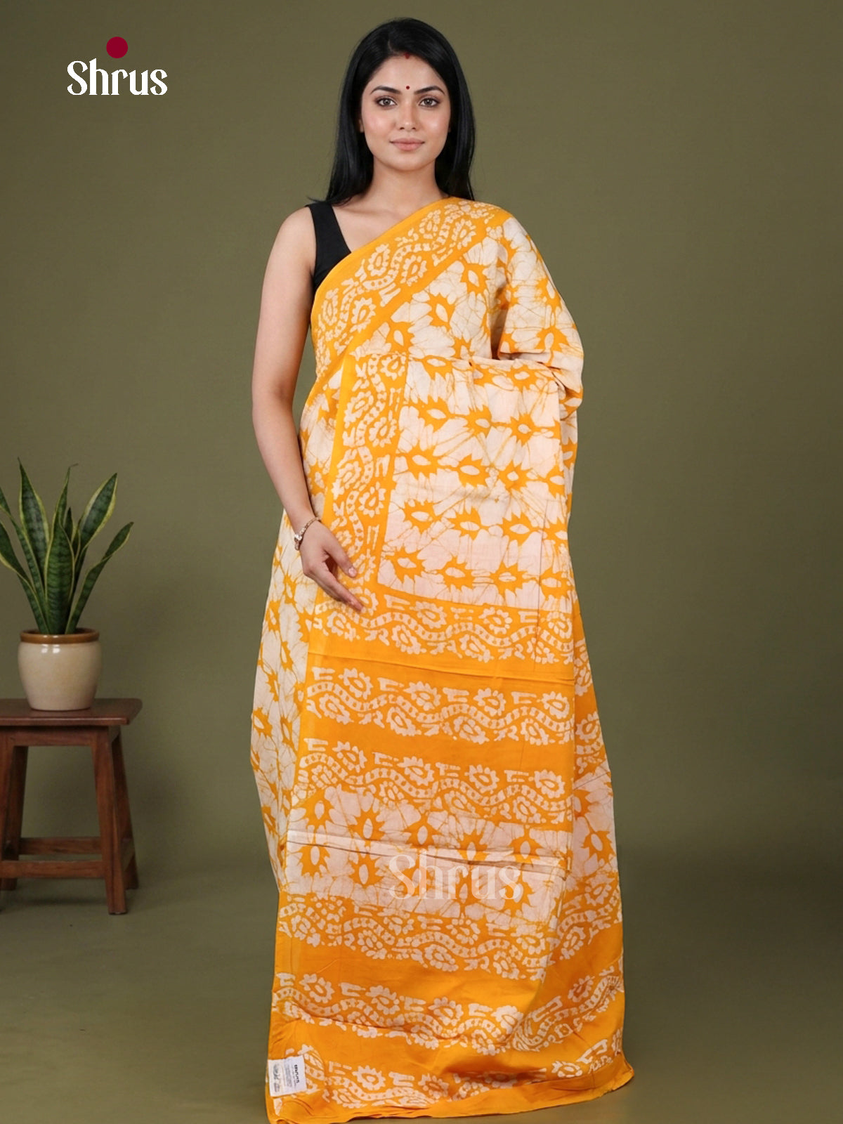 Jaipur cotton Saree - EGS18005