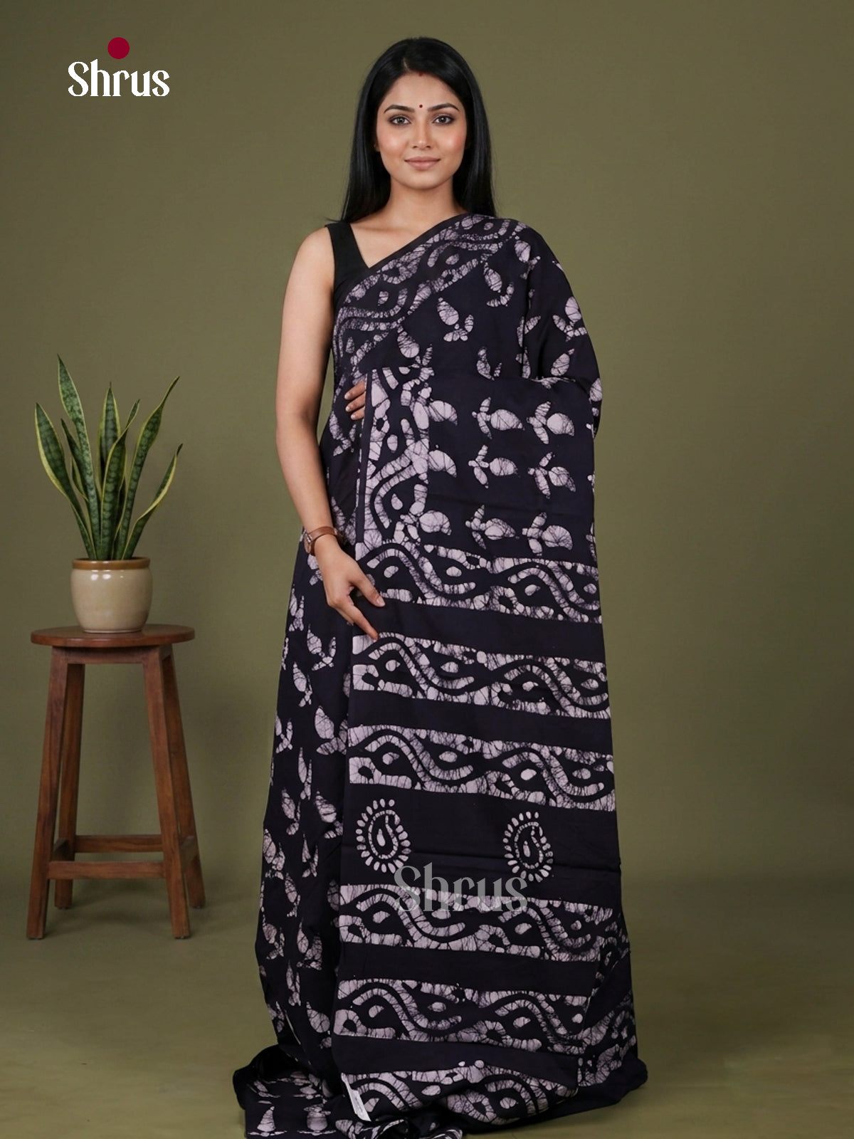 Jaipur cotton Saree - EGS18007