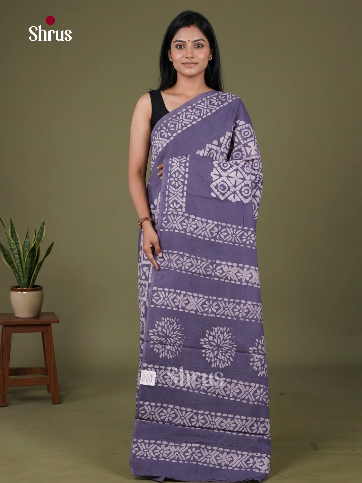 Jaipur cotton Saree - EGS18011
