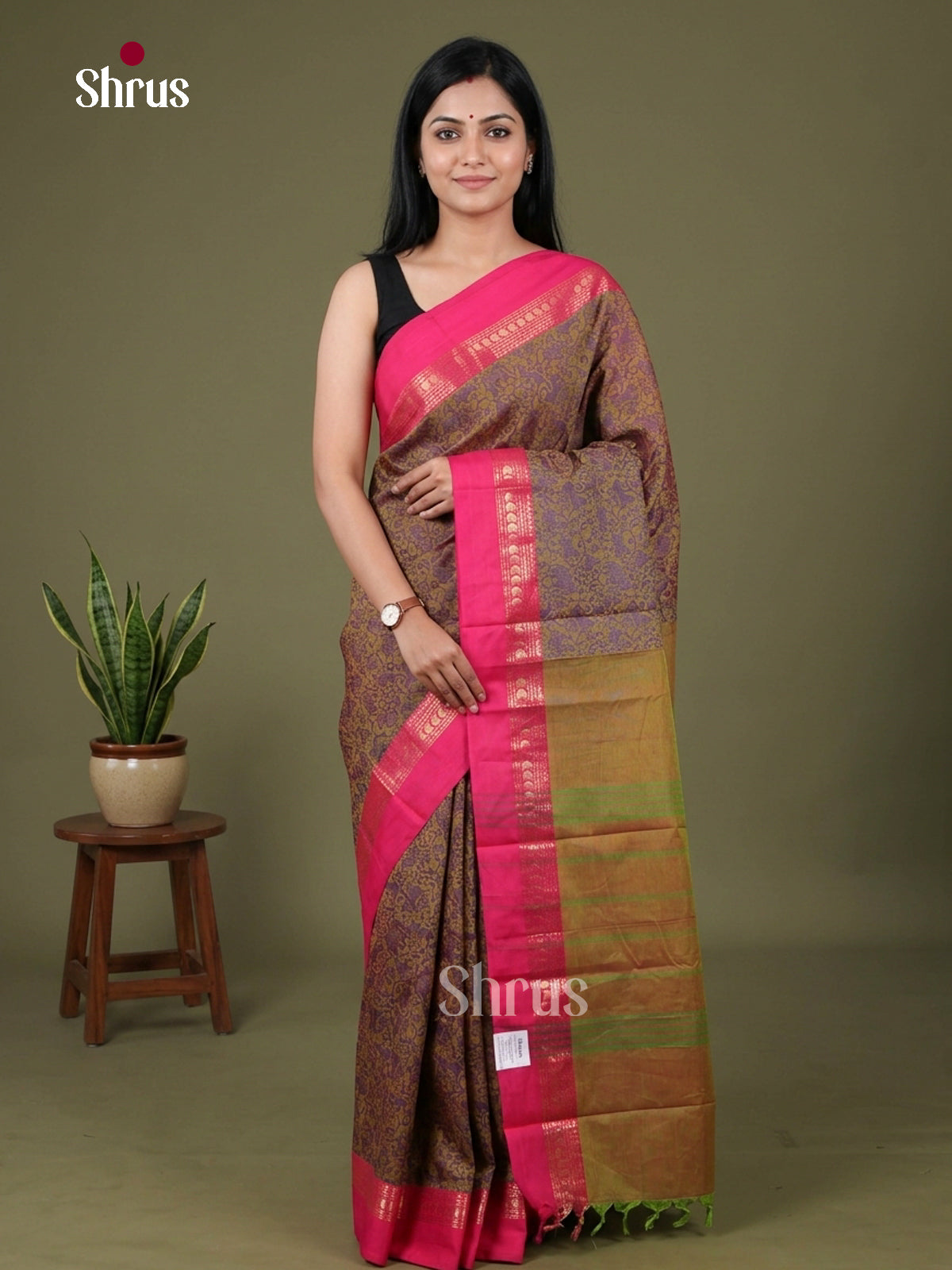 Kanchi Cotton Saree - EGS18018