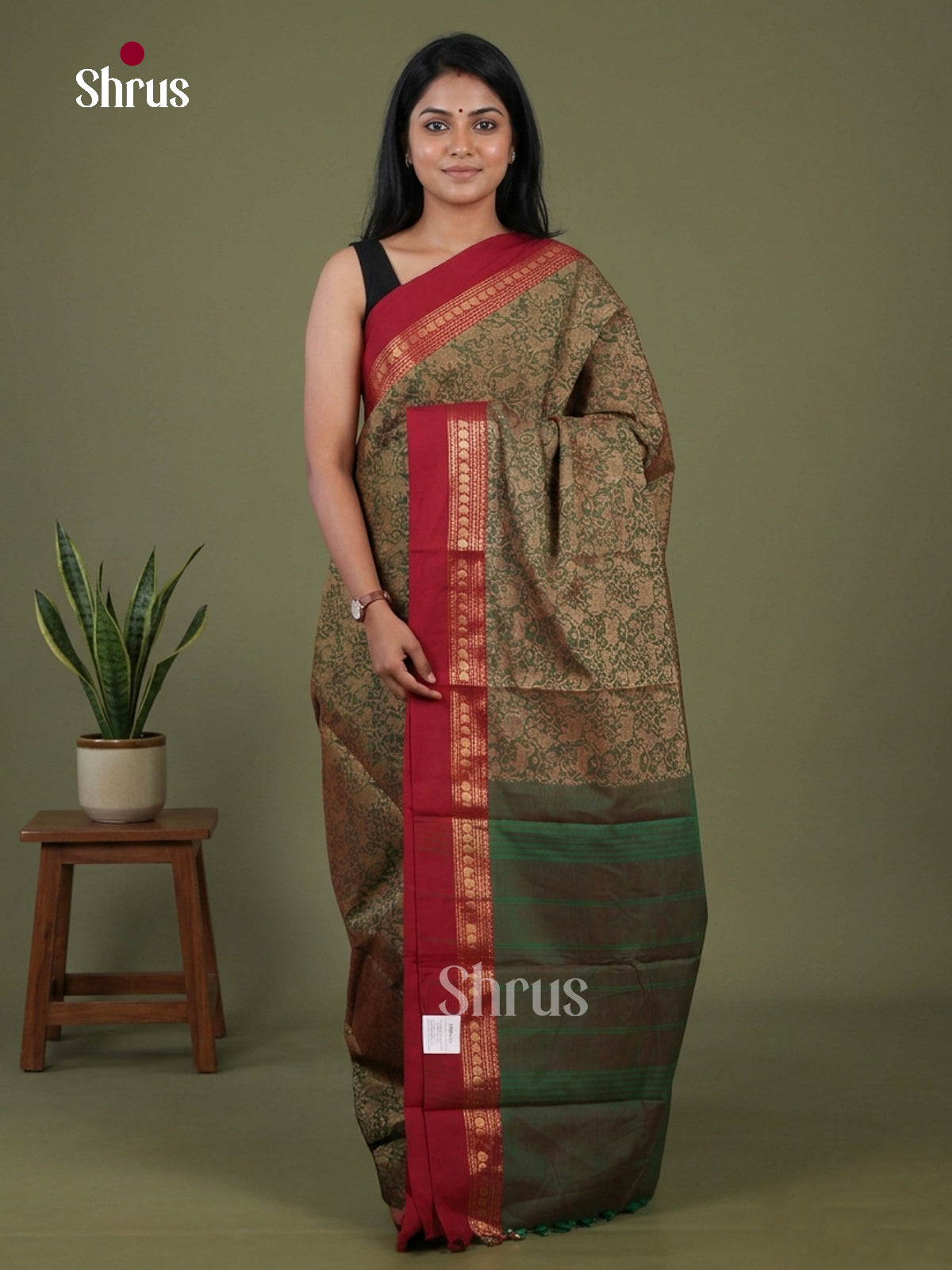 Kanchi Cotton Saree - EGS18019