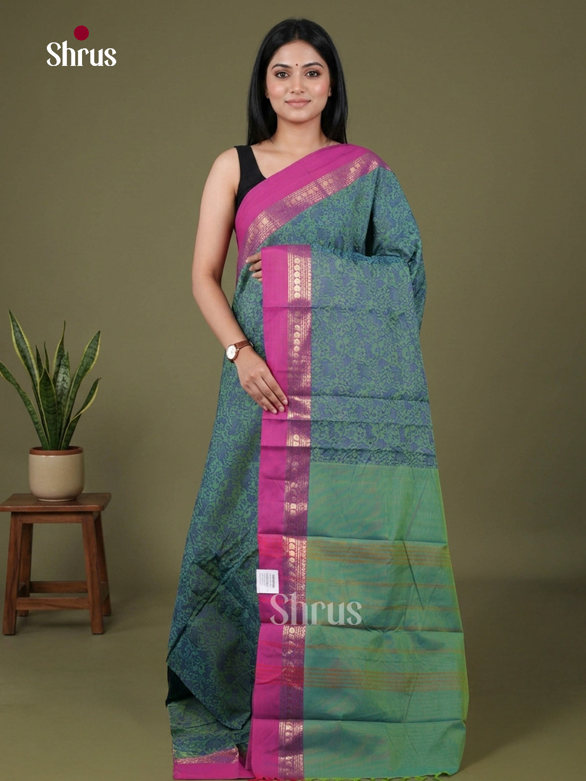 Kanchi Cotton Saree - EGS18021