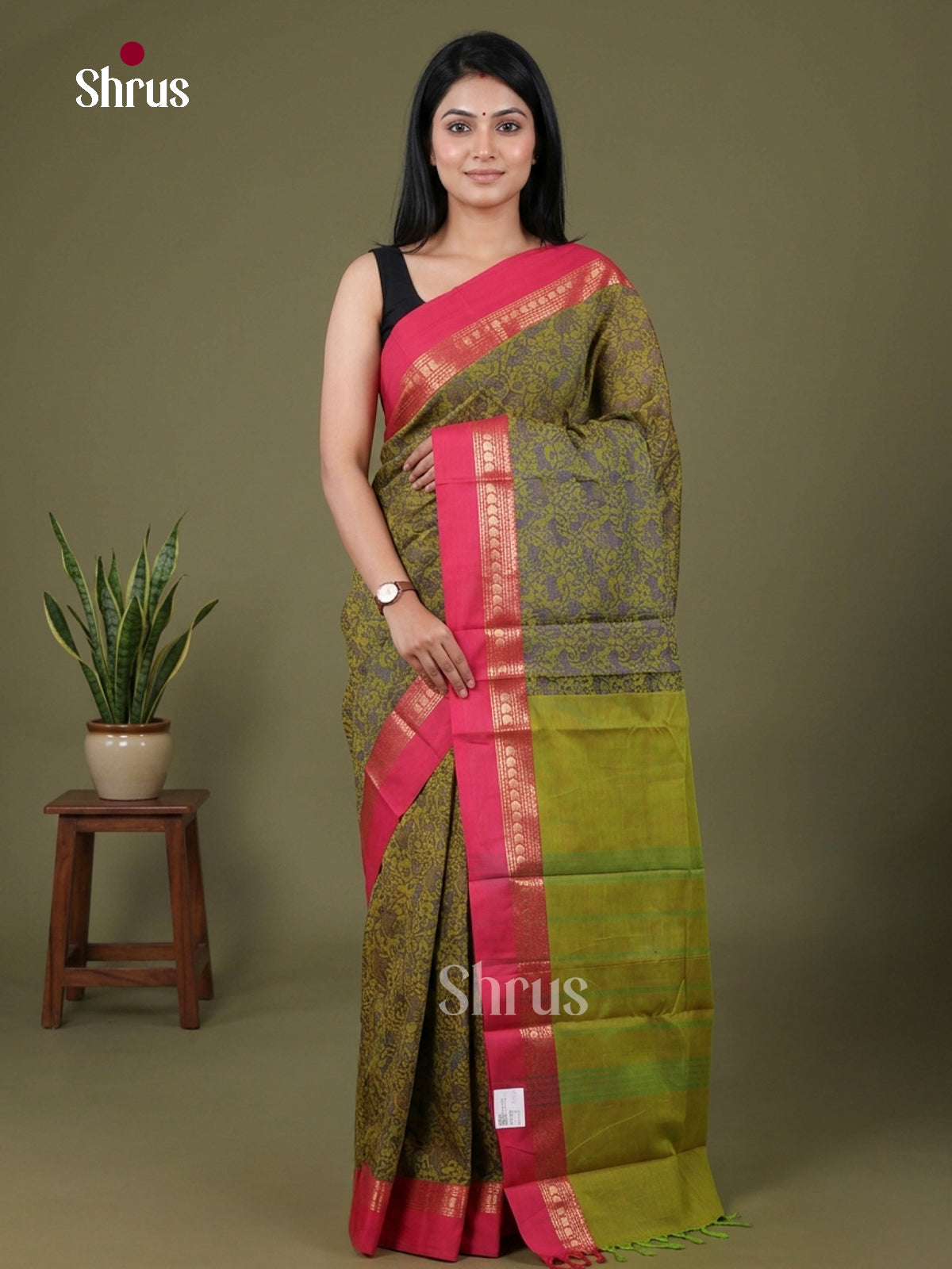 Kanchi Cotton Saree - EGS18022