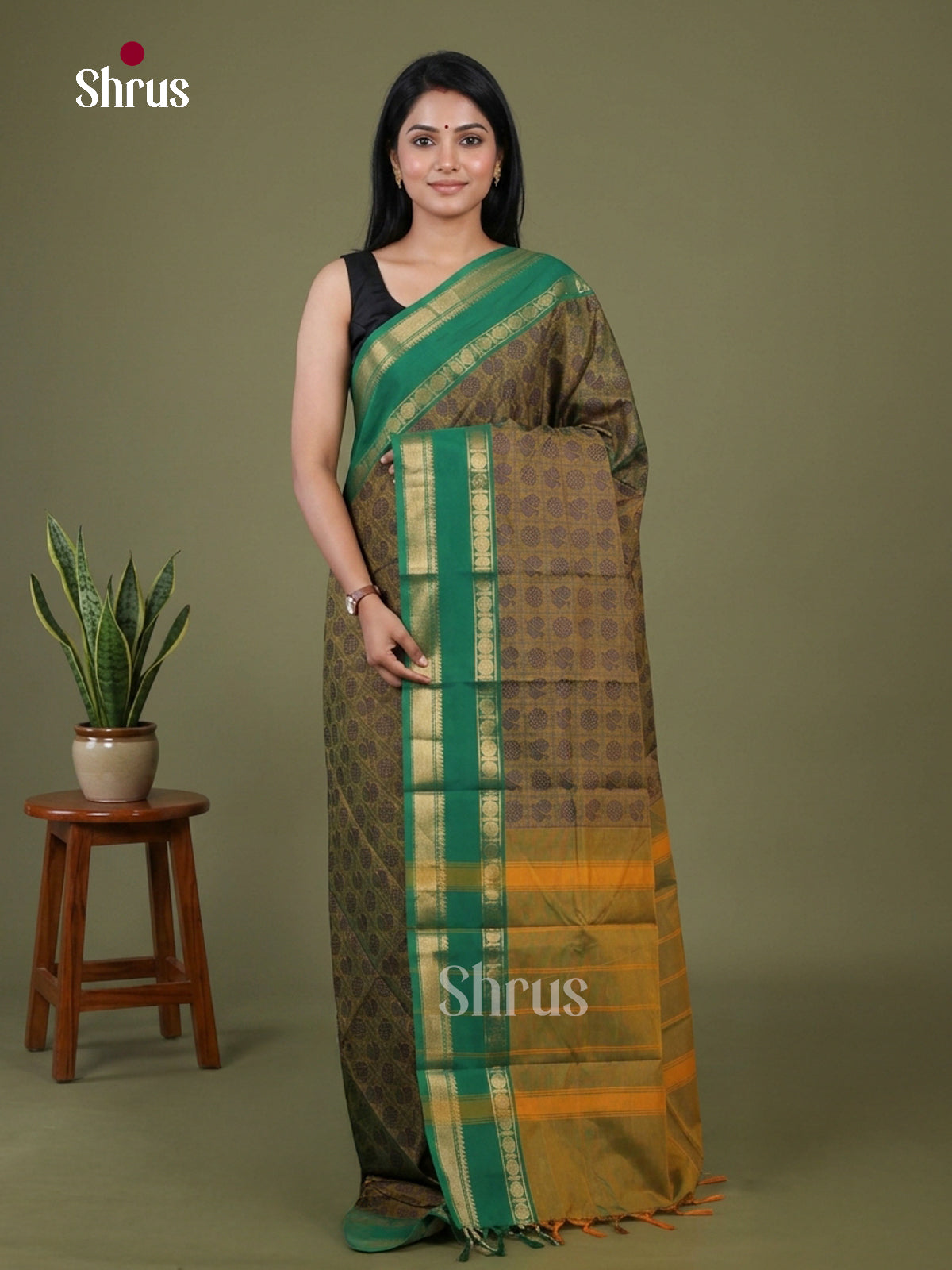 Kanchi Cotton Saree - EGS18023
