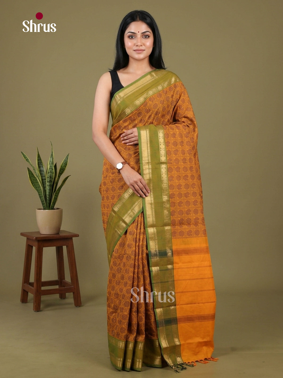 Kanchi Cotton Saree - EGS18024