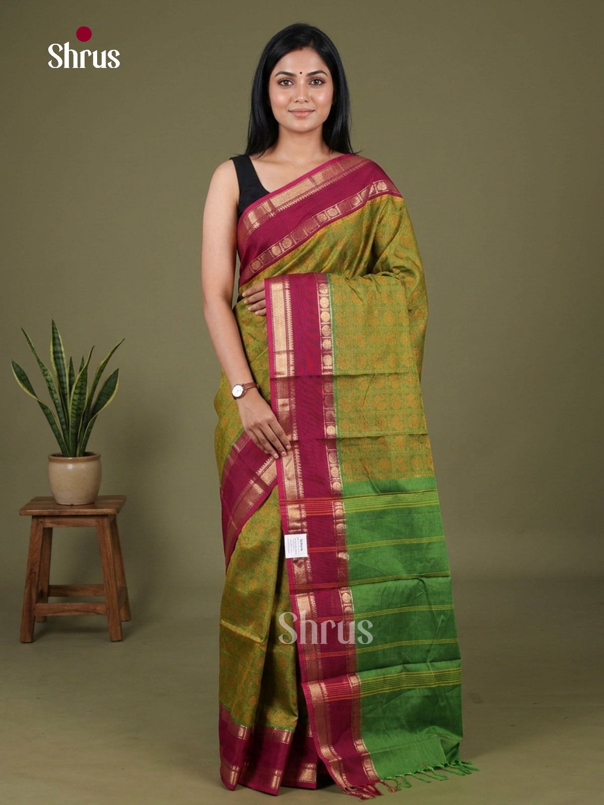 Kanchi Cotton Saree - EGS18025