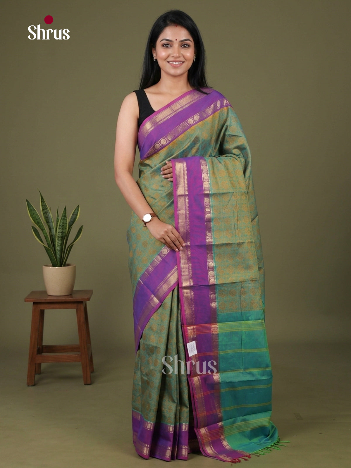 Kanchi Cotton Saree - EGS18027
