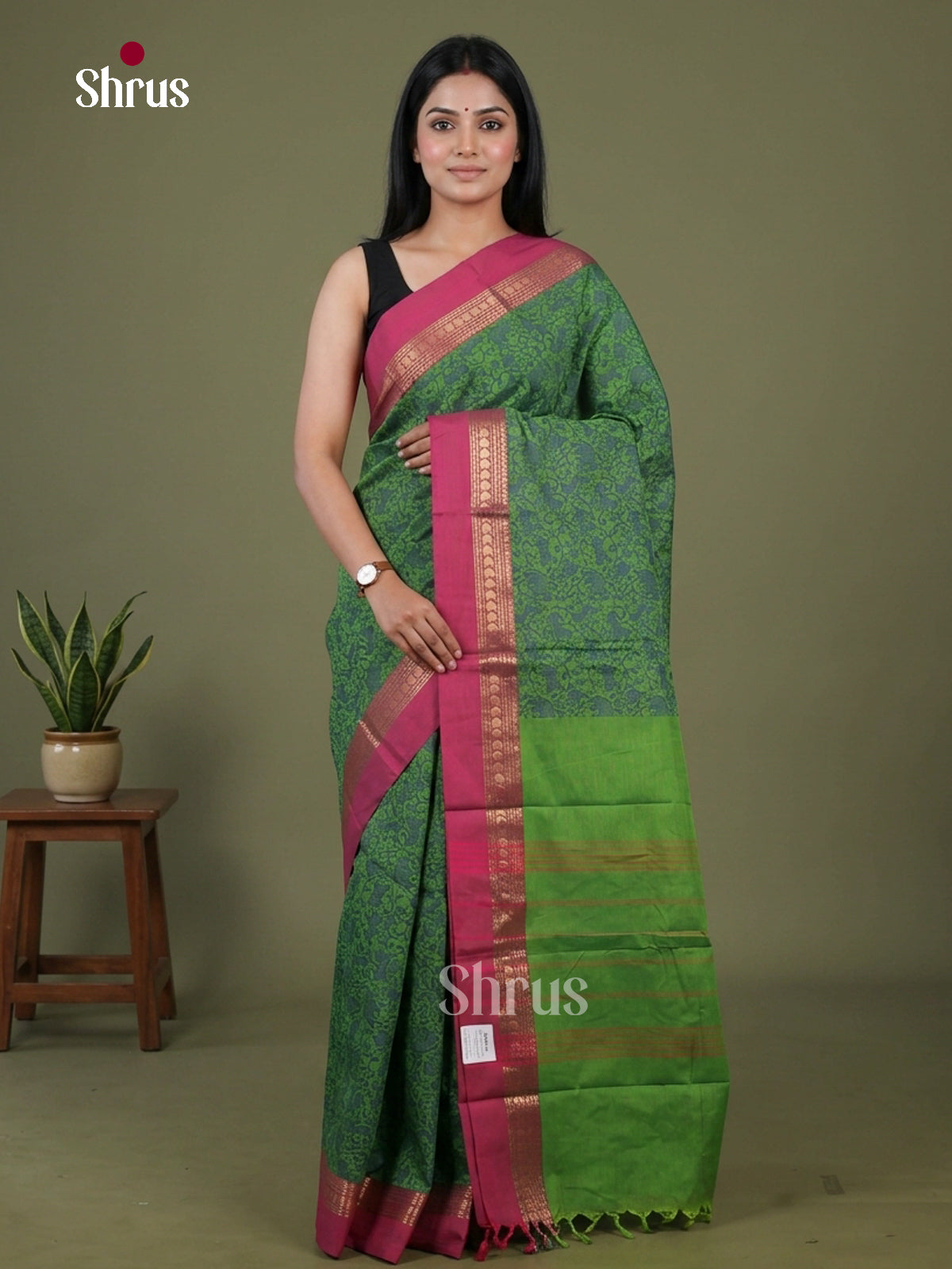 Kanchi Cotton Saree - EGS18029