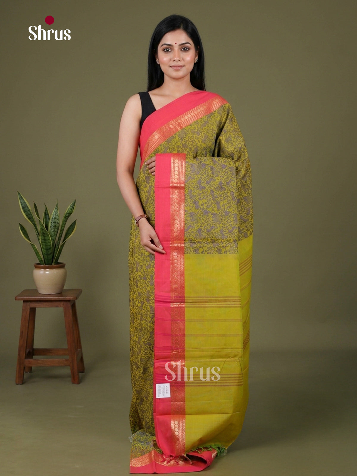 Kanchi Cotton Saree - EGS18032