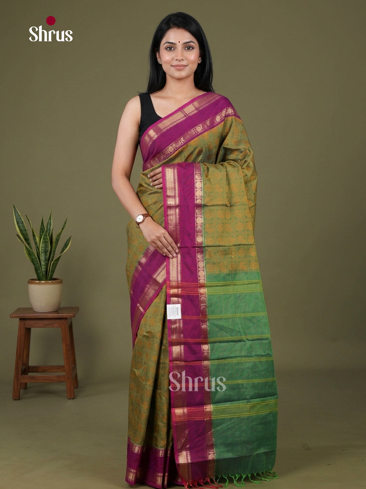 Kanchi Cotton Saree - EGS18033