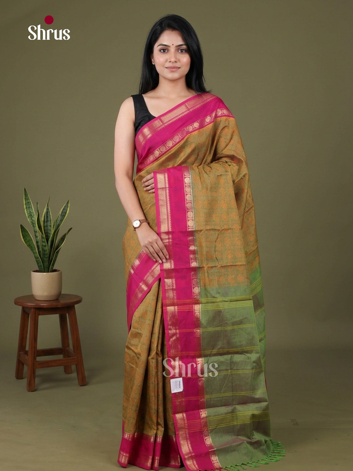 Kanchi Cotton Saree - EGS18034