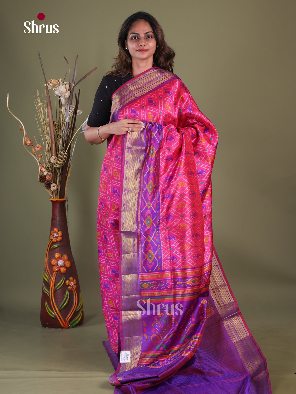 Semi Patola Saree - EGS21001