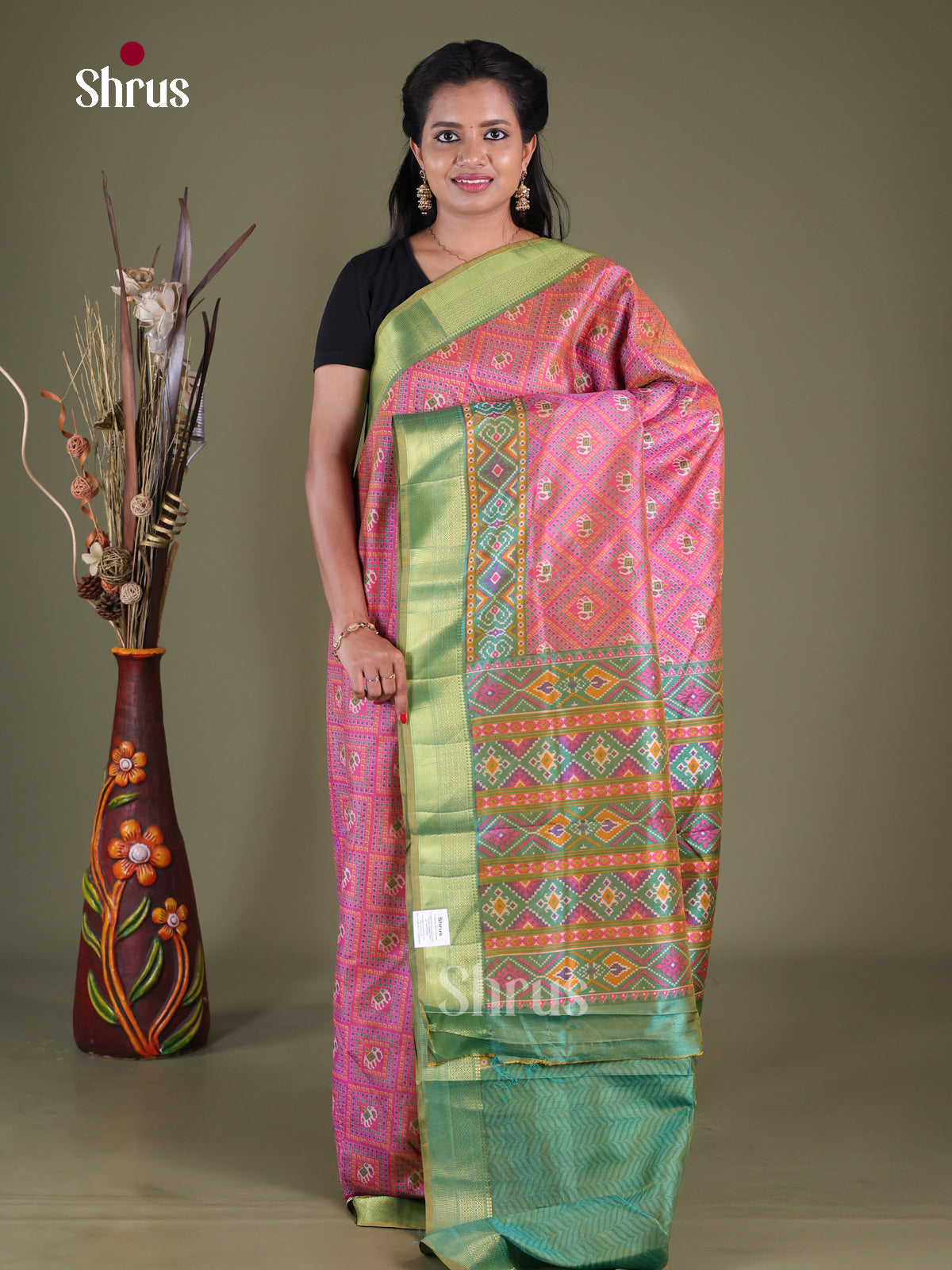 Semi Patola Saree - EGS21004