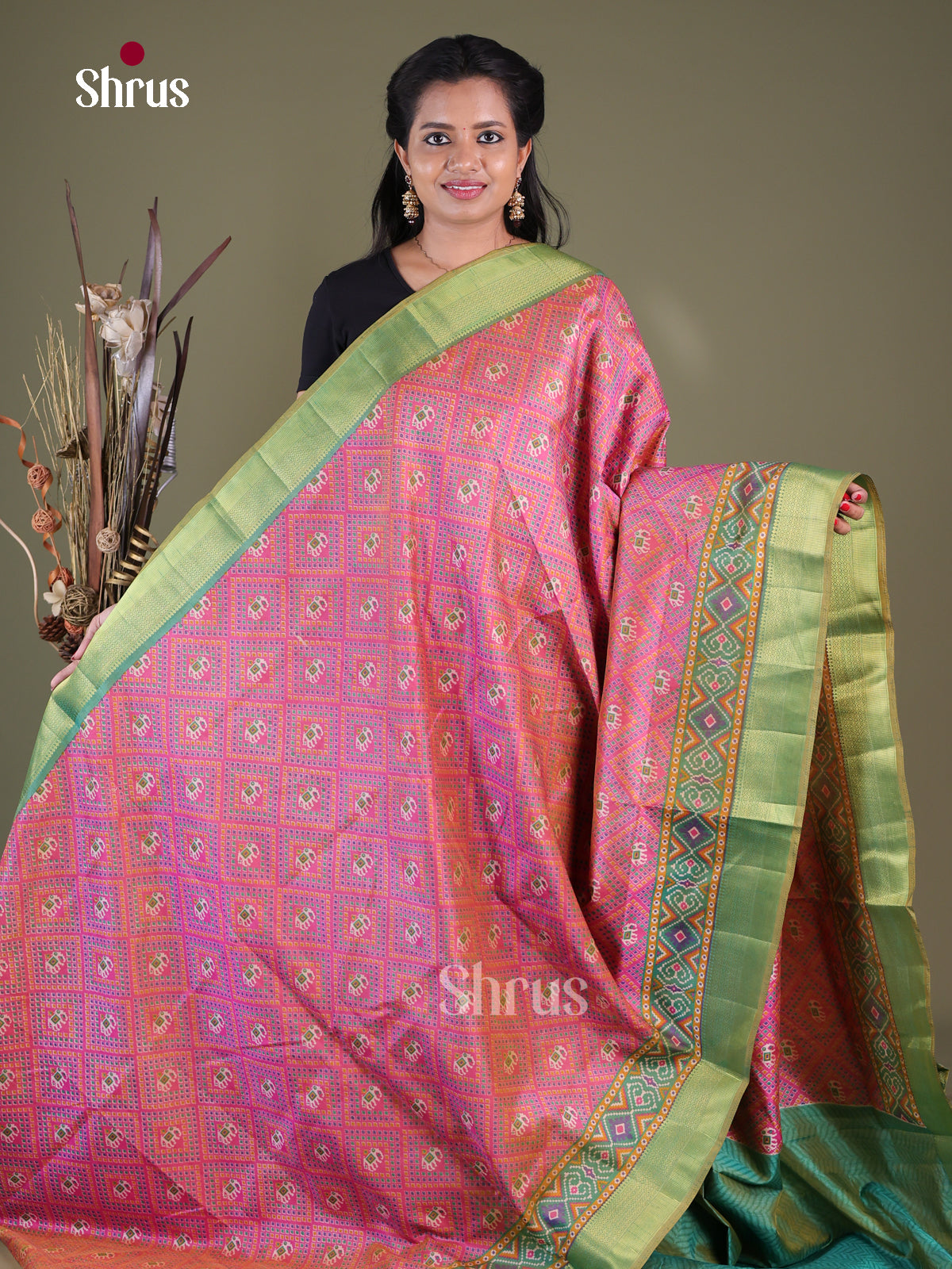 Semi Patola Saree - EGS21004
