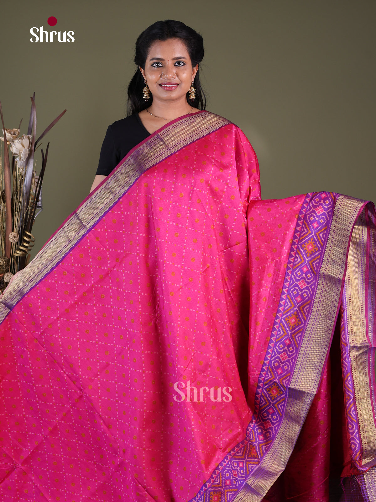 Semi Patola Saree - EGS21005