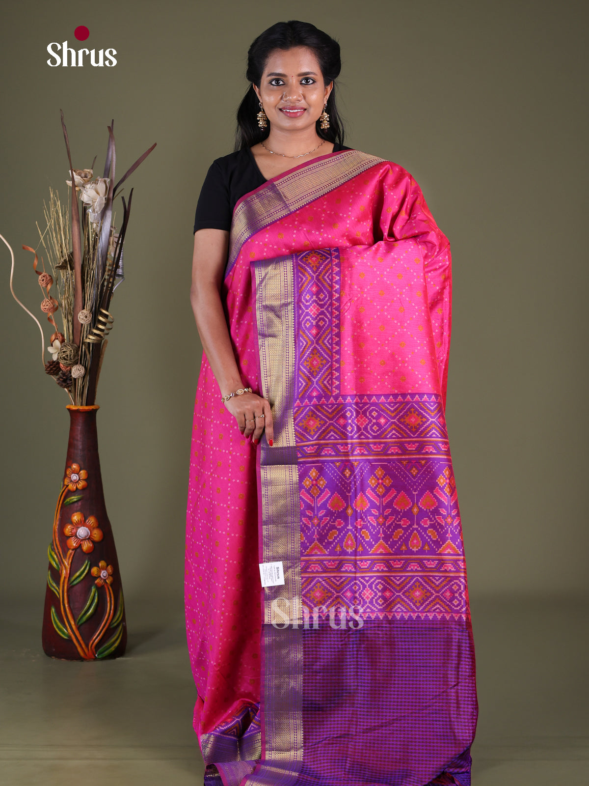Semi Patola Saree - EGS21005