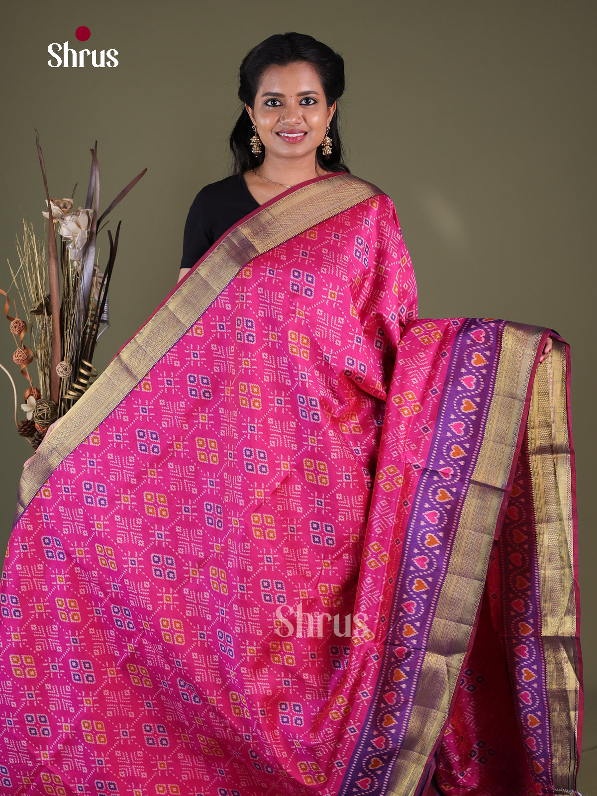 Semi Patola Saree - EGS21006