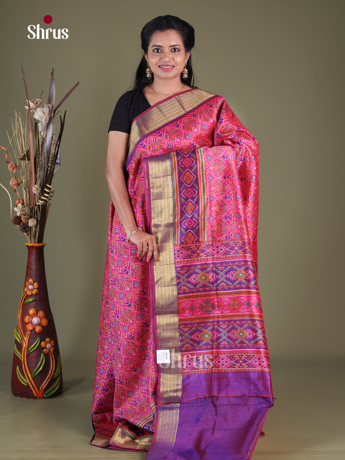 Semi Patola Saree - EGS21008