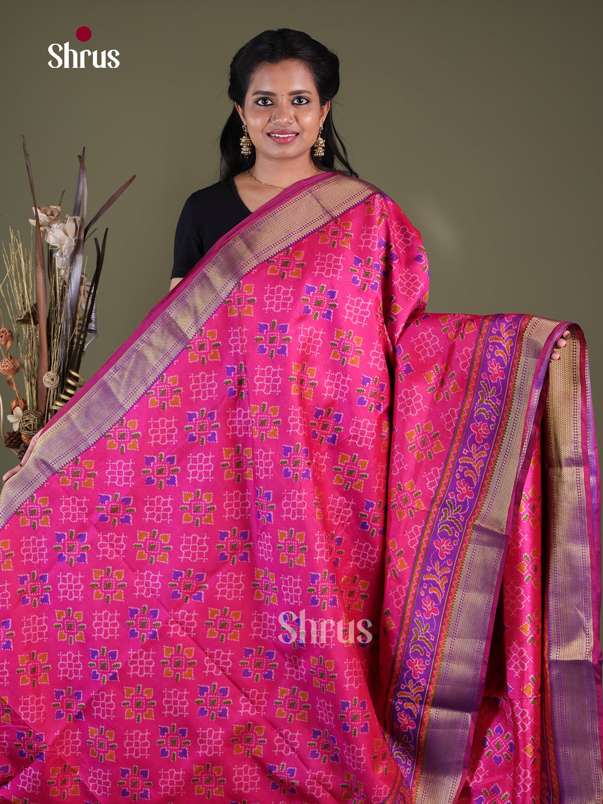 Semi Patola Saree - EGS21009