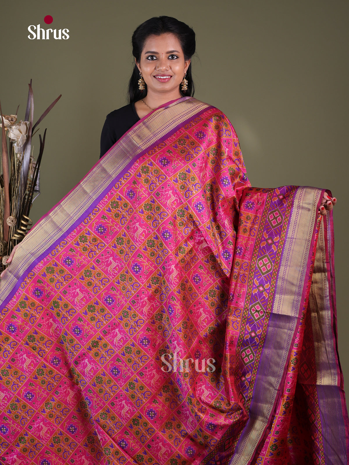 Semi Patola Saree - EGS21011