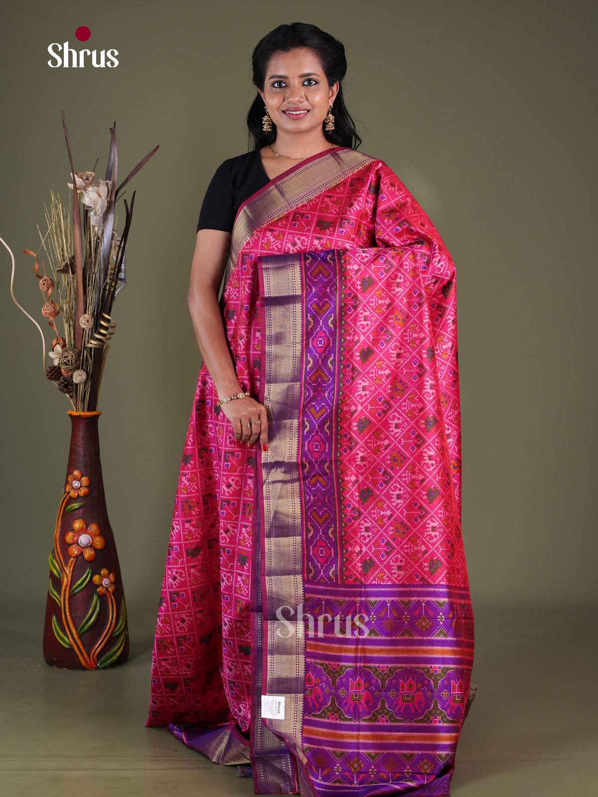 Semi Patola Saree - EGS21012
