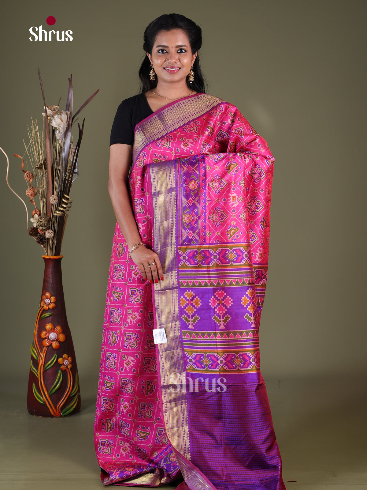 Semi Patola Saree - EGS21013