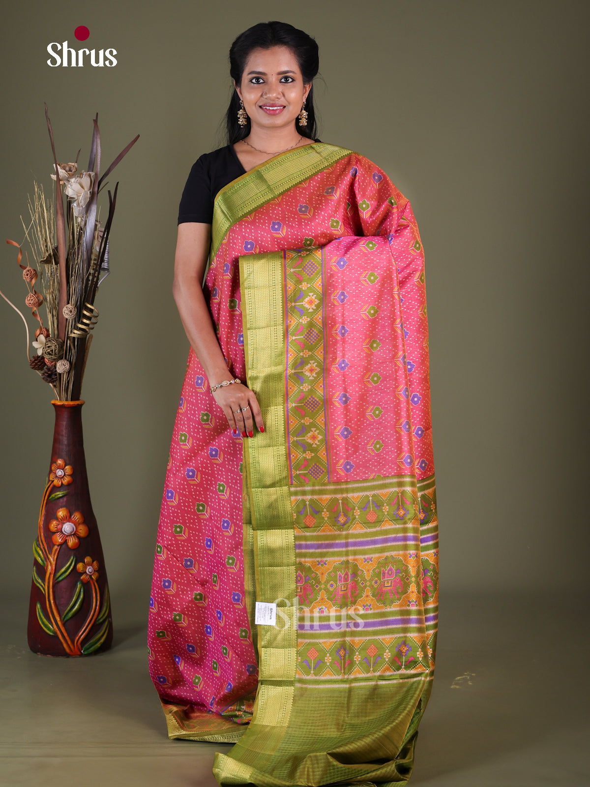Semi Patola Saree - EGS21014