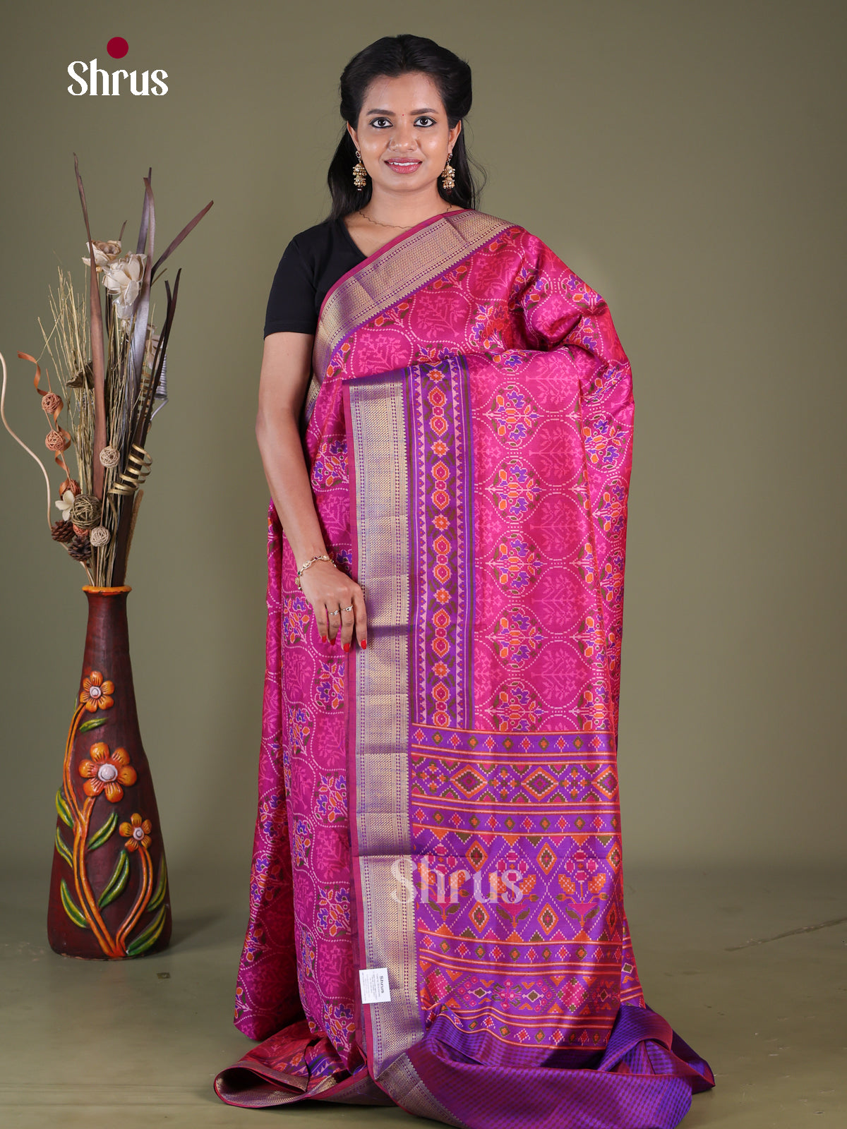 Semi Patola Saree - EGS21015
