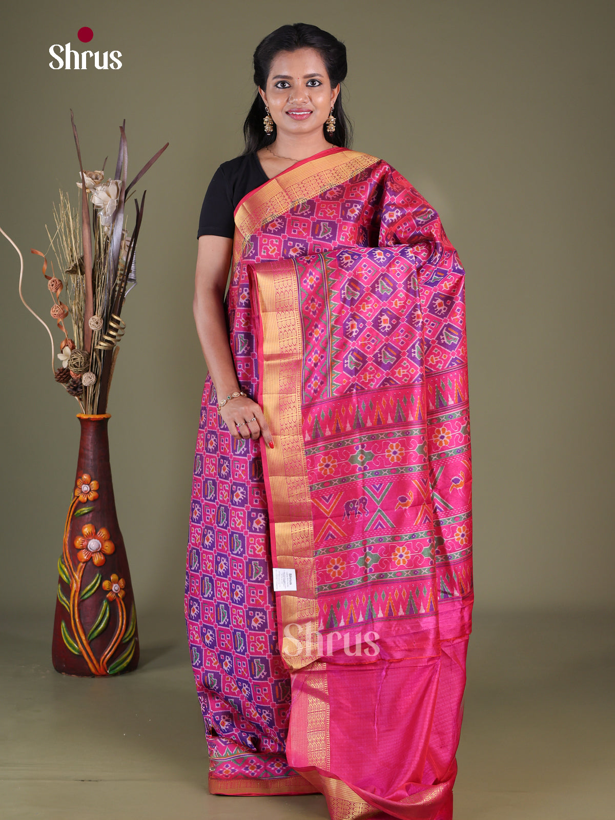 Semi Patola Saree - EGS21017