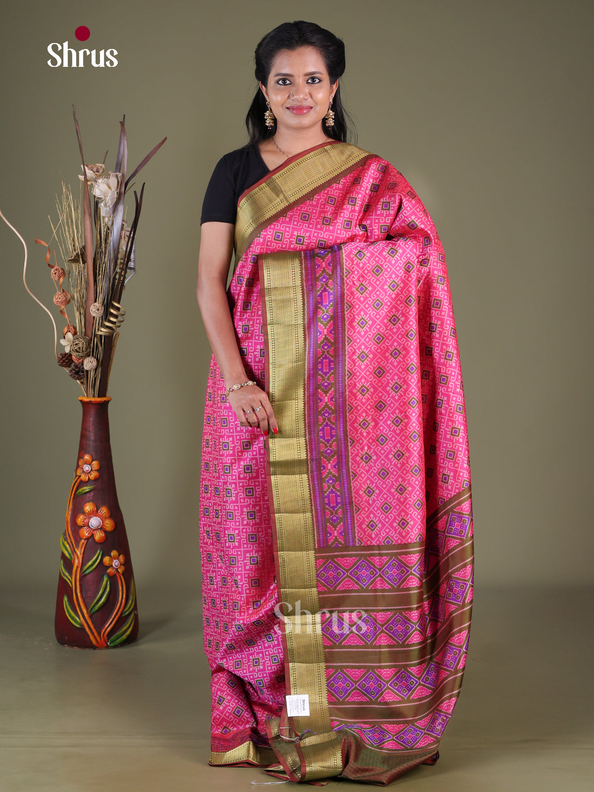 Semi Patola Saree - EGS21019
