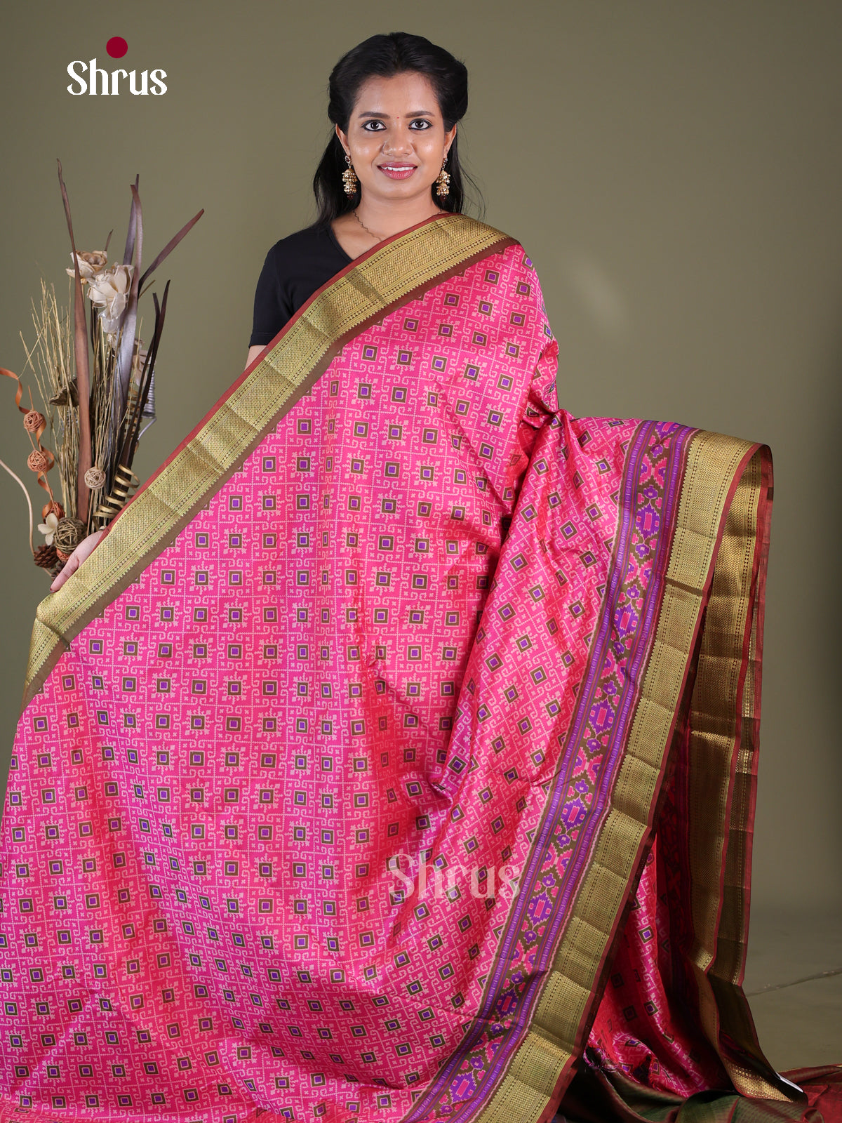 Semi Patola Saree - EGS21019