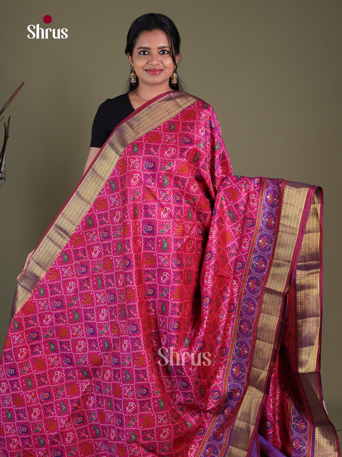 Semi Patola Saree - EGS21021