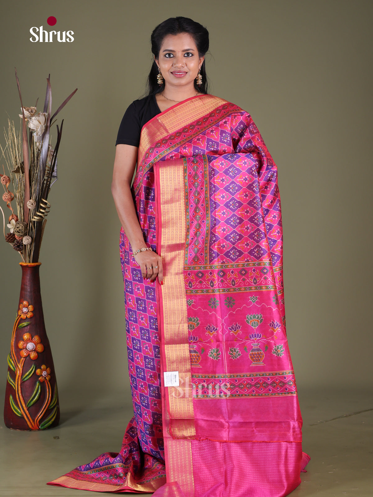 Semi Patola Saree - EGS21022