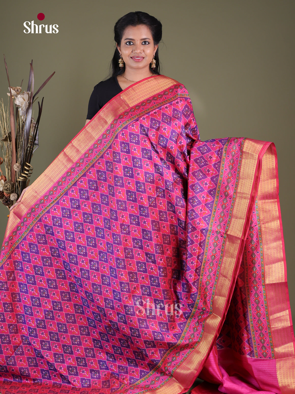 Semi Patola Saree - EGS21022