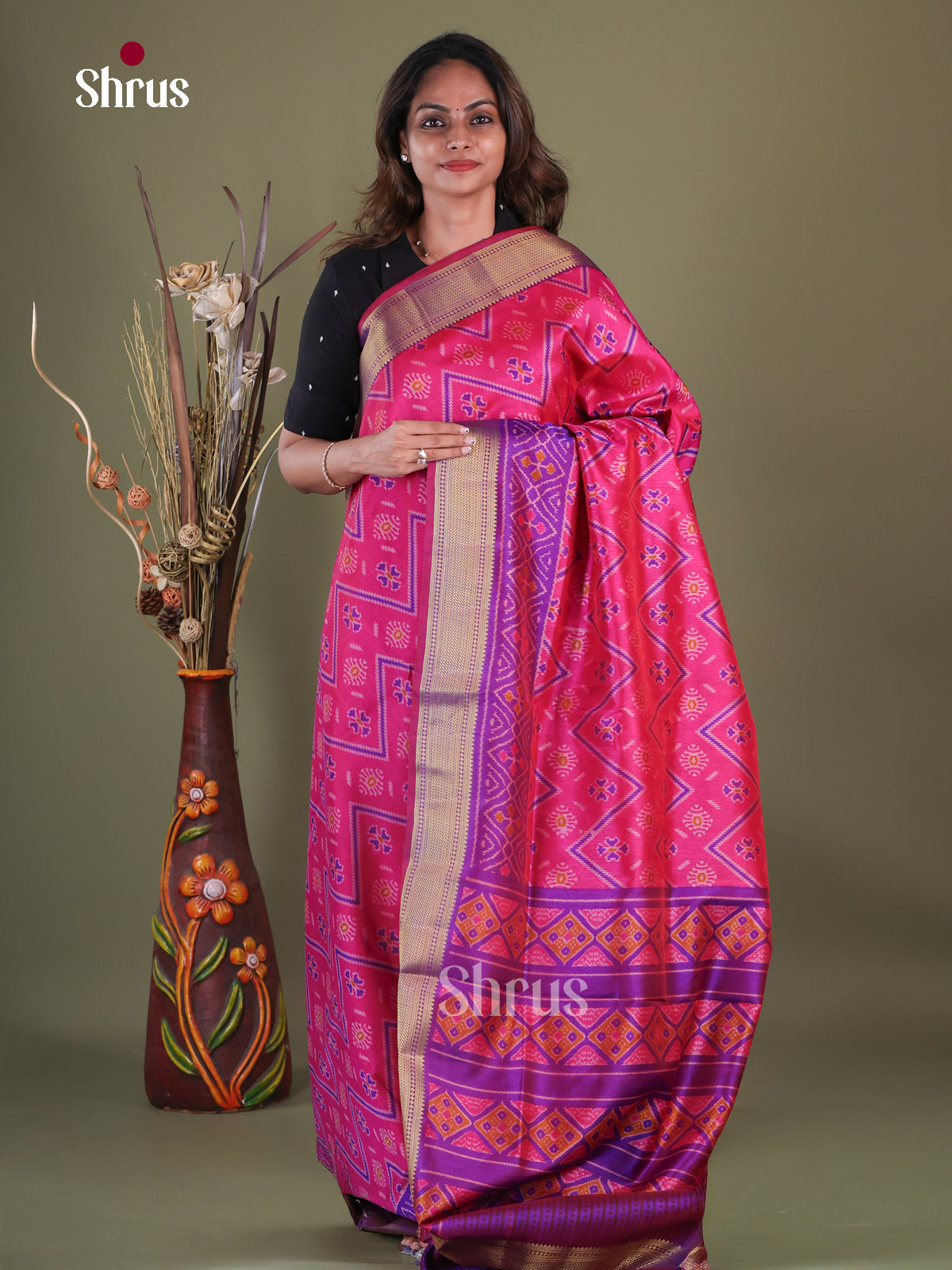 Semi Patola Saree - EGS21023