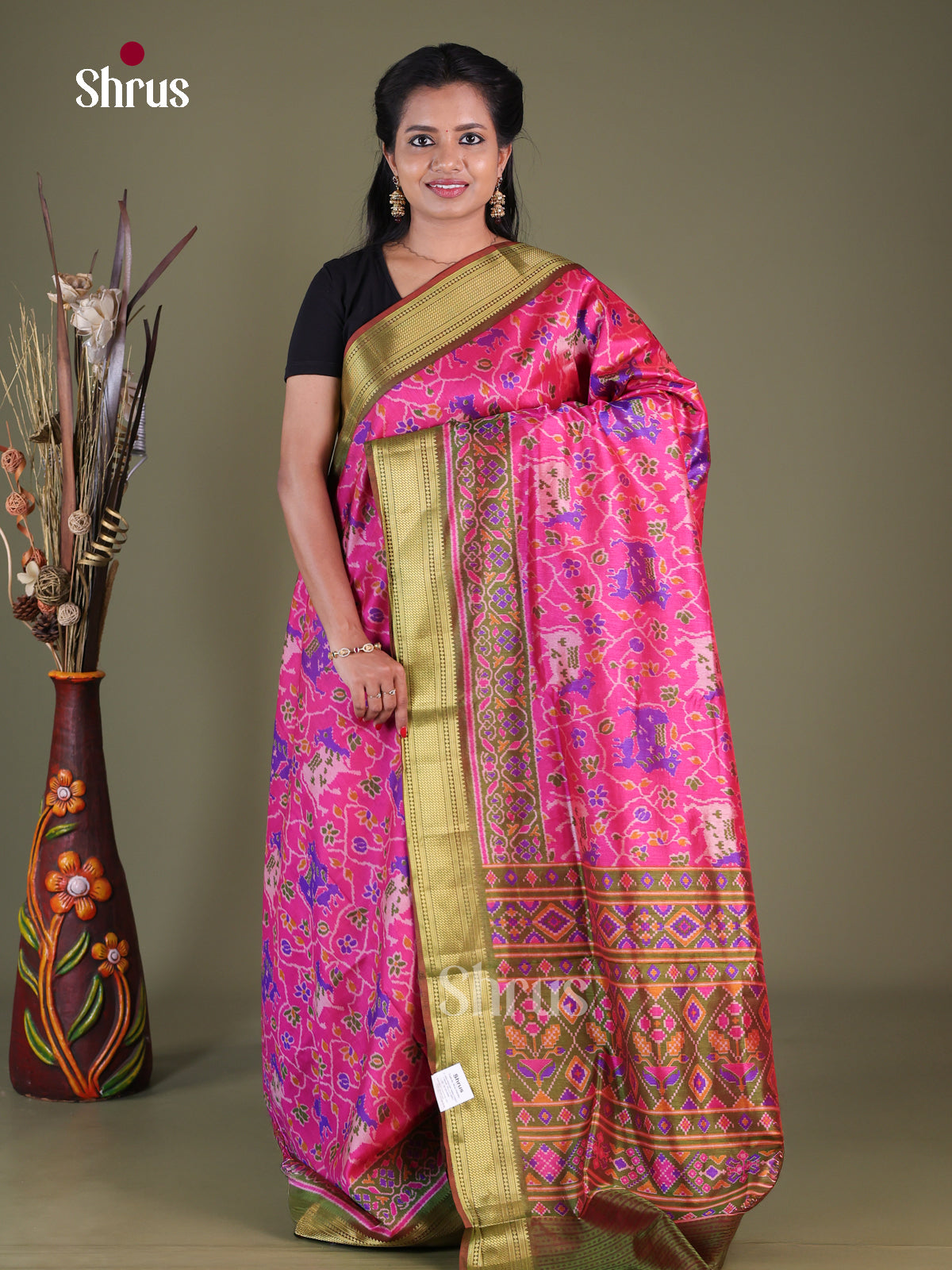 Semi Patola Saree - EGS21024