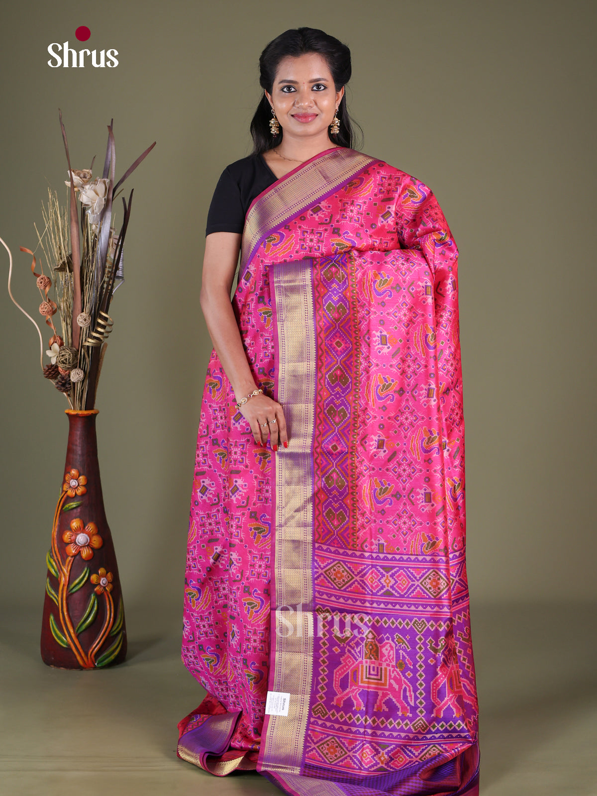 Semi Patola Saree - EGS21025