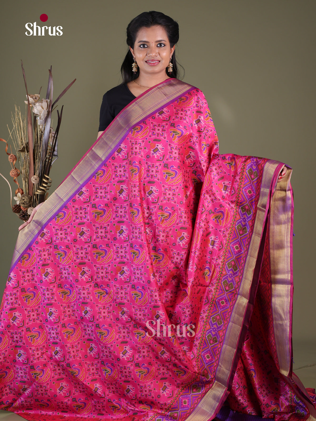 Semi Patola Saree - EGS21025