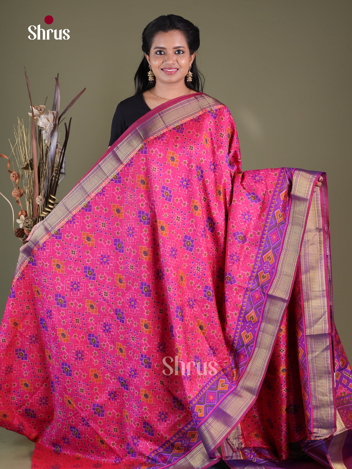 Semi Patola Saree - EGS21026