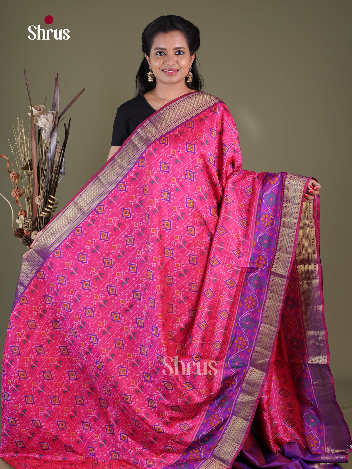 Semi Patola Saree - EGS21029