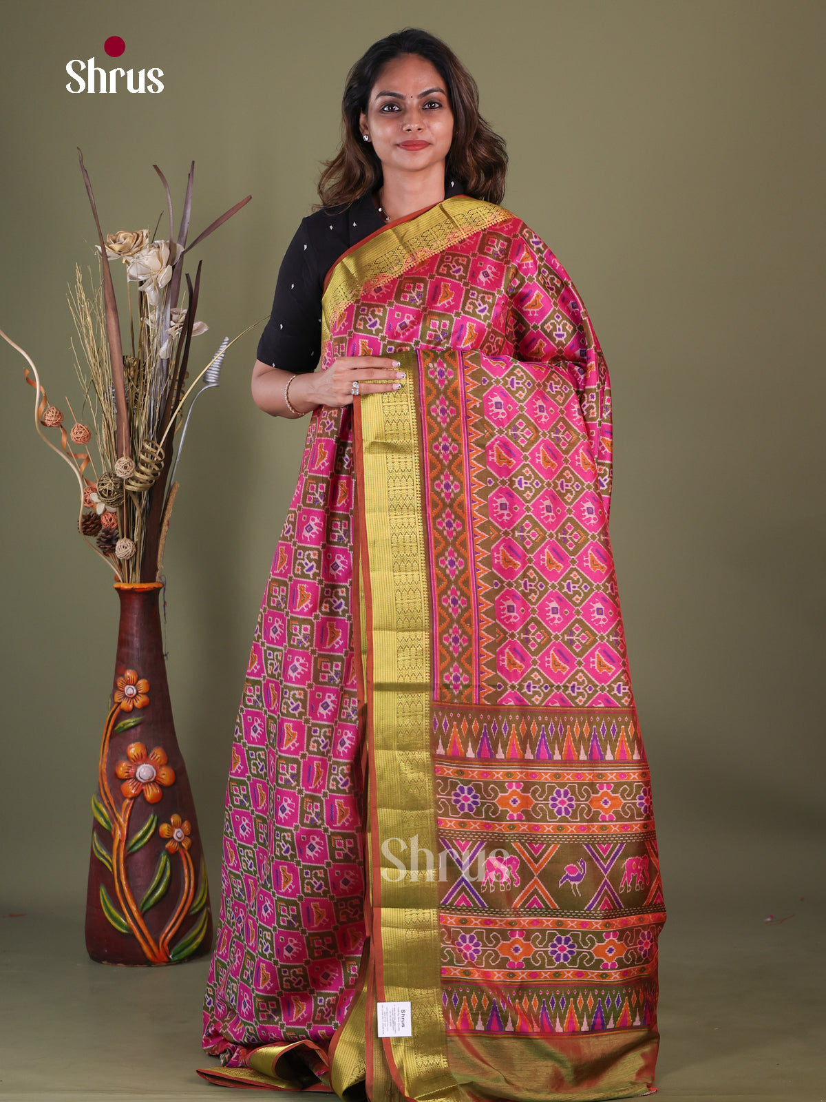 Semi Patola Saree - EGS21033