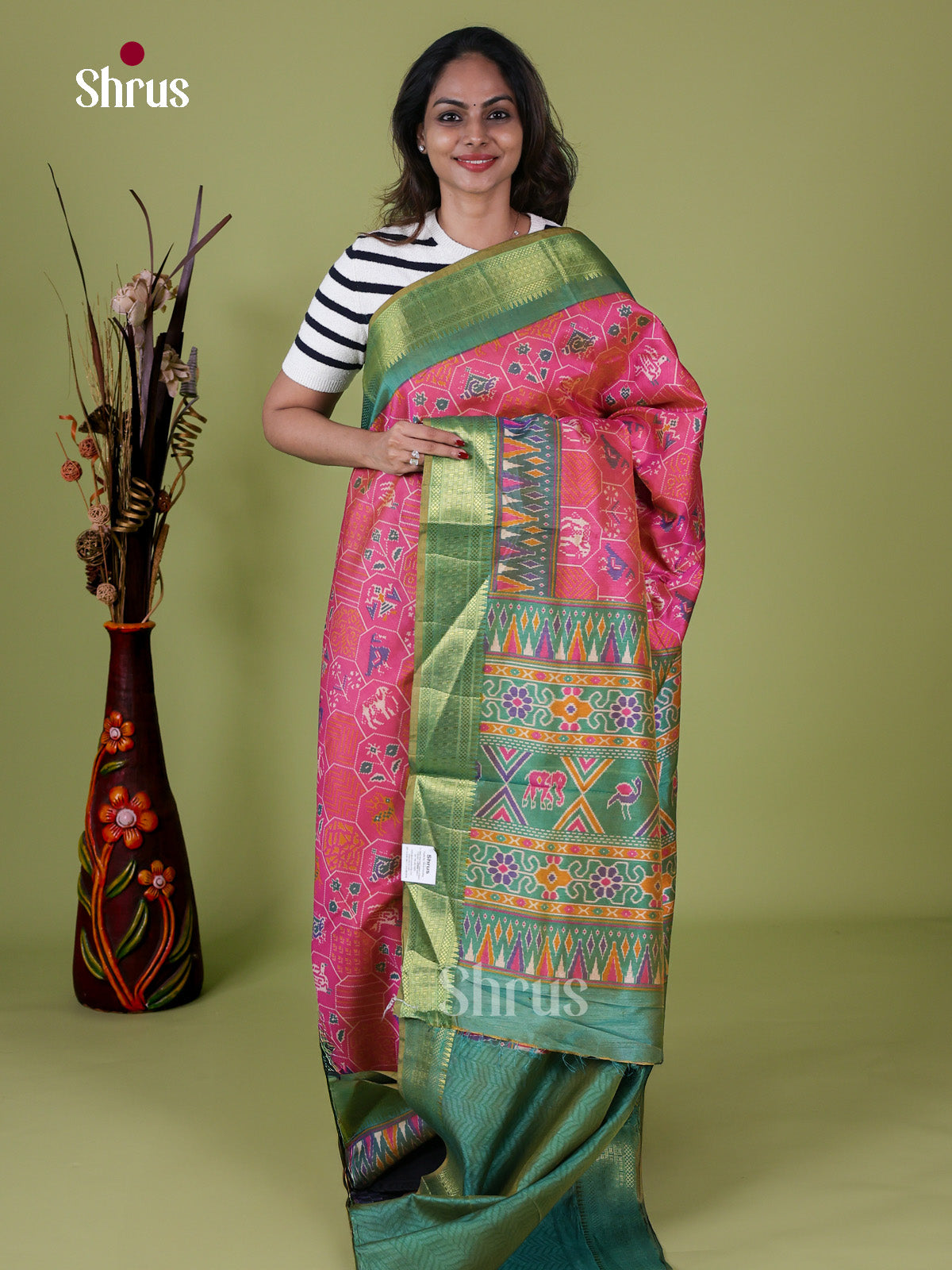 Semi Patola Saree - EGS21035