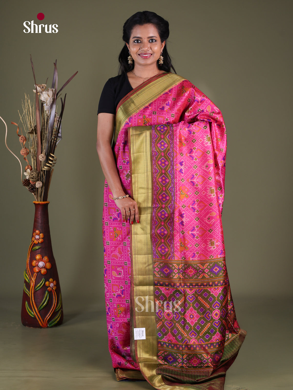 Semi Patola Saree - EGS21037