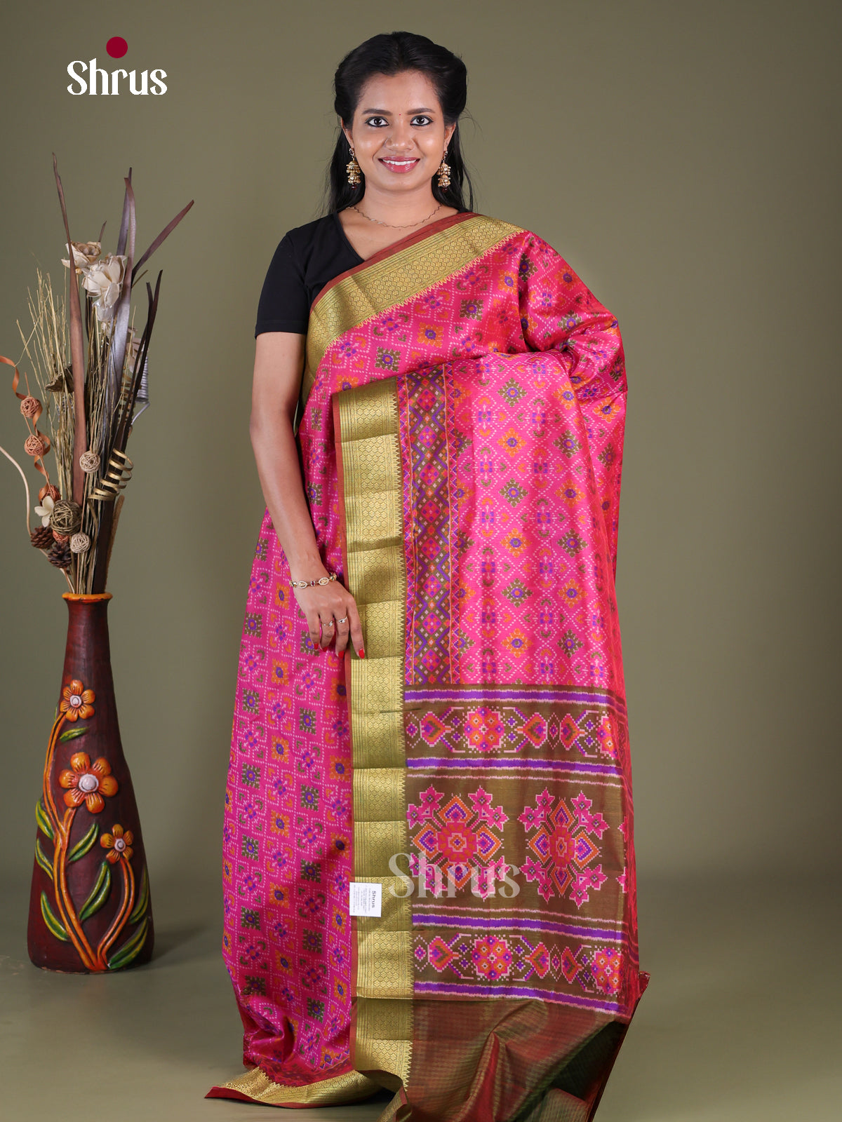 Semi Patola Saree - EGS21039