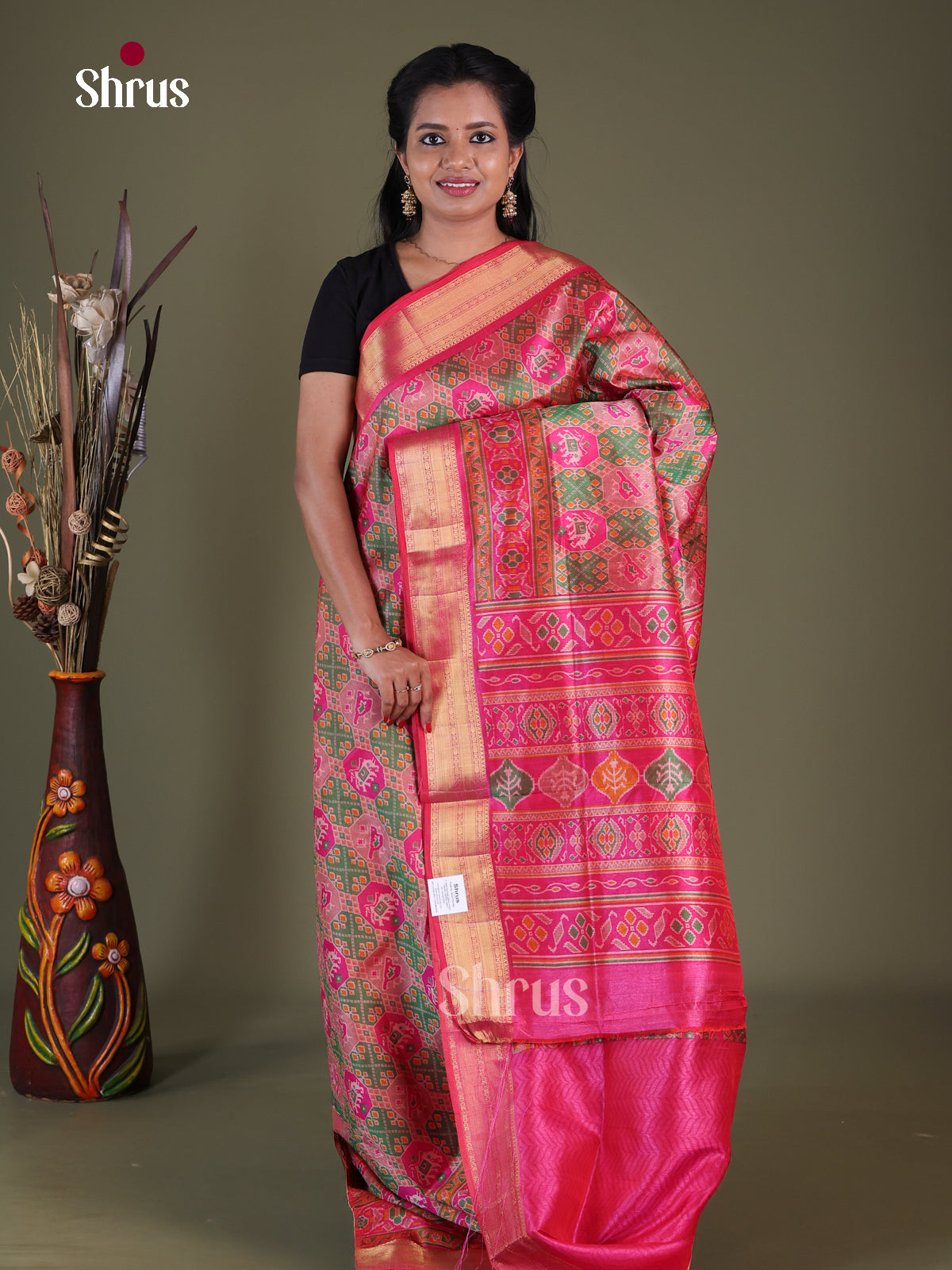 Semi Patola Saree - EGS21042