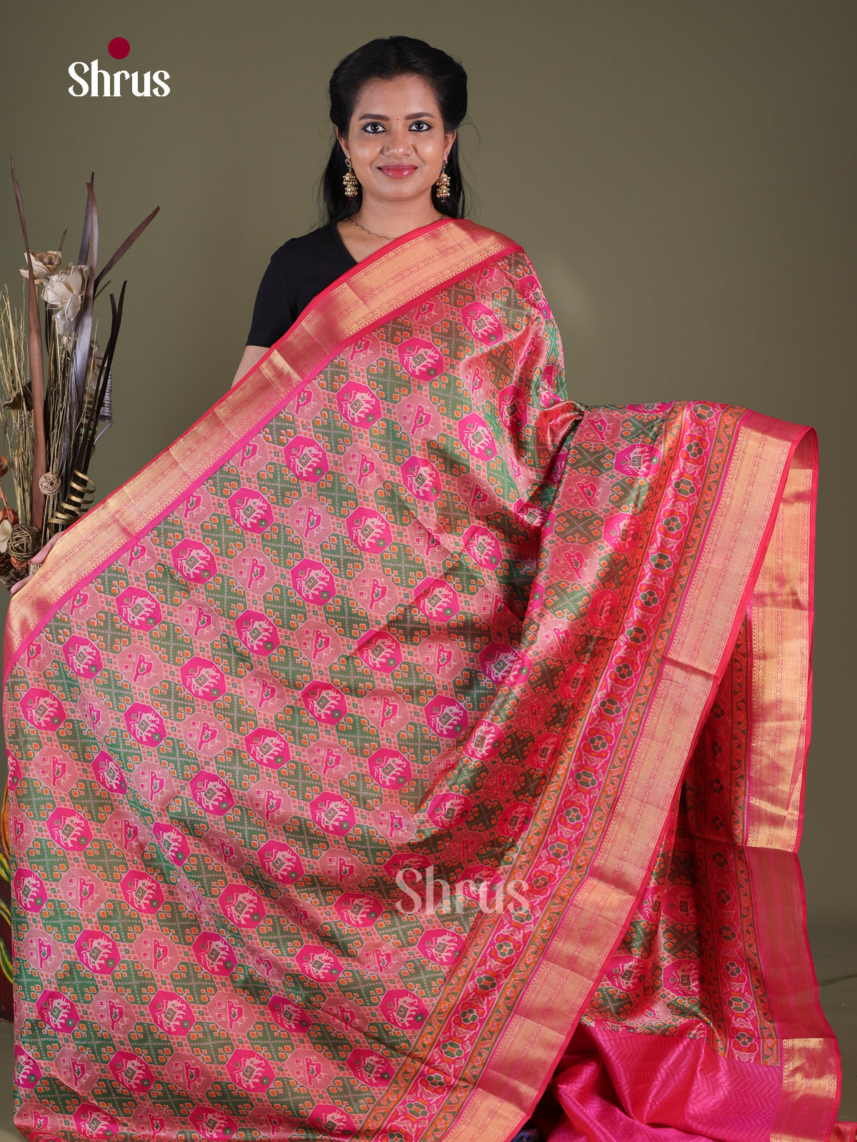 Semi Patola Saree - EGS21042