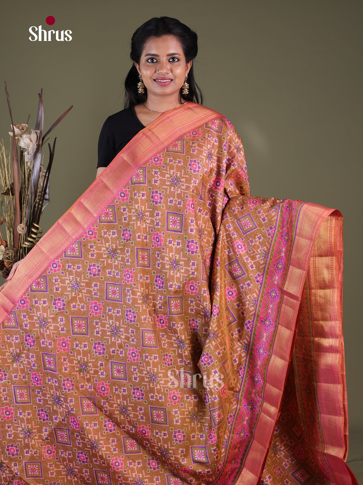 Semi Patola Saree - EGS21043