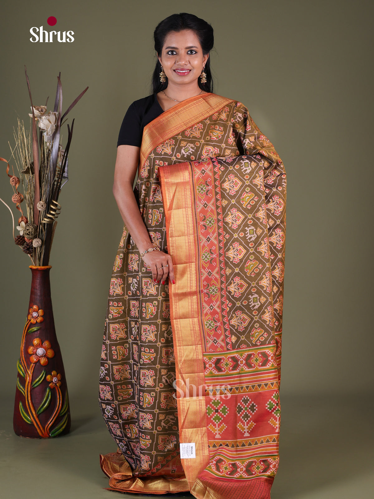 Semi Patola Saree - EGS21045