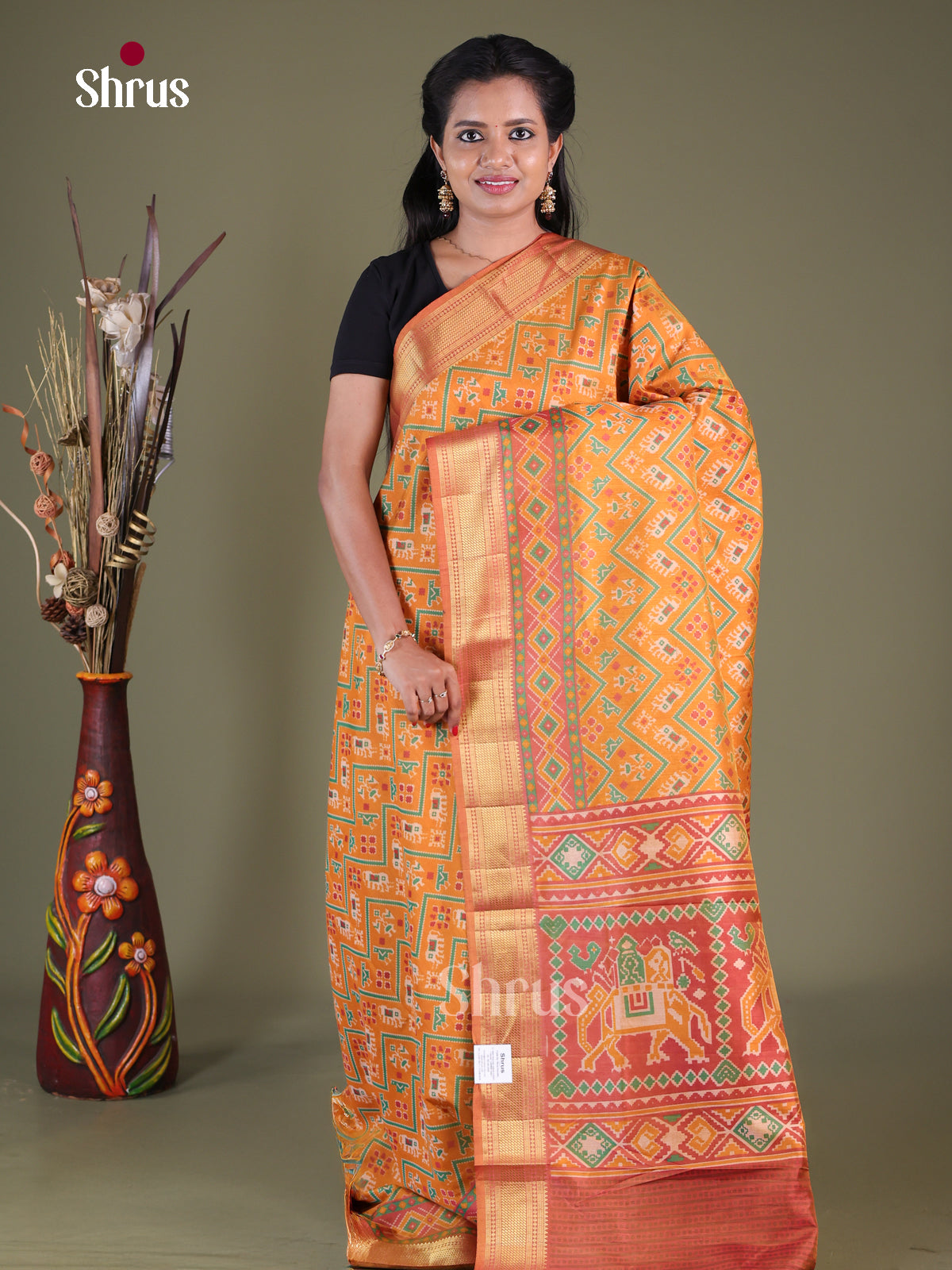 Semi Patola Saree - EGS21046