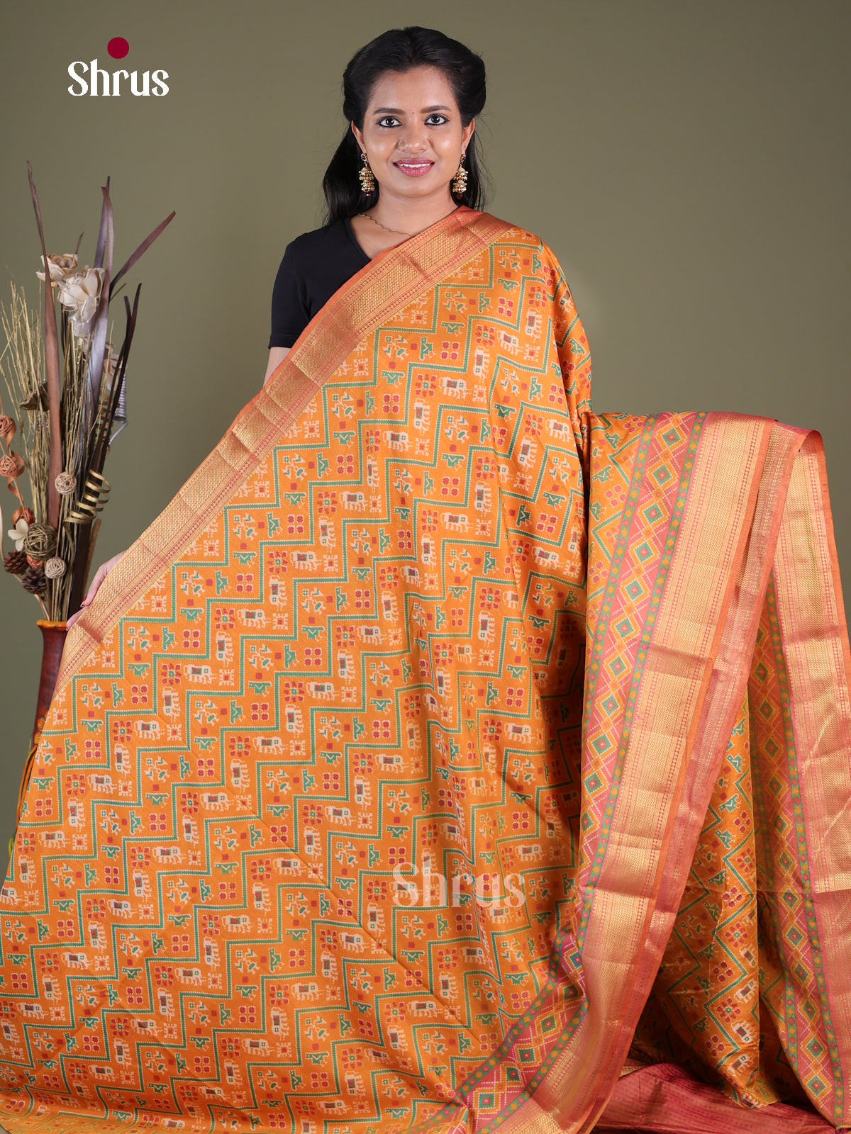 Semi Patola Saree - EGS21046